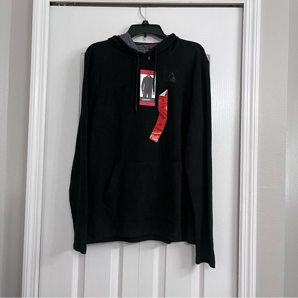 NWT Gerry men’s lightweight hoodie sweatshirt black medium